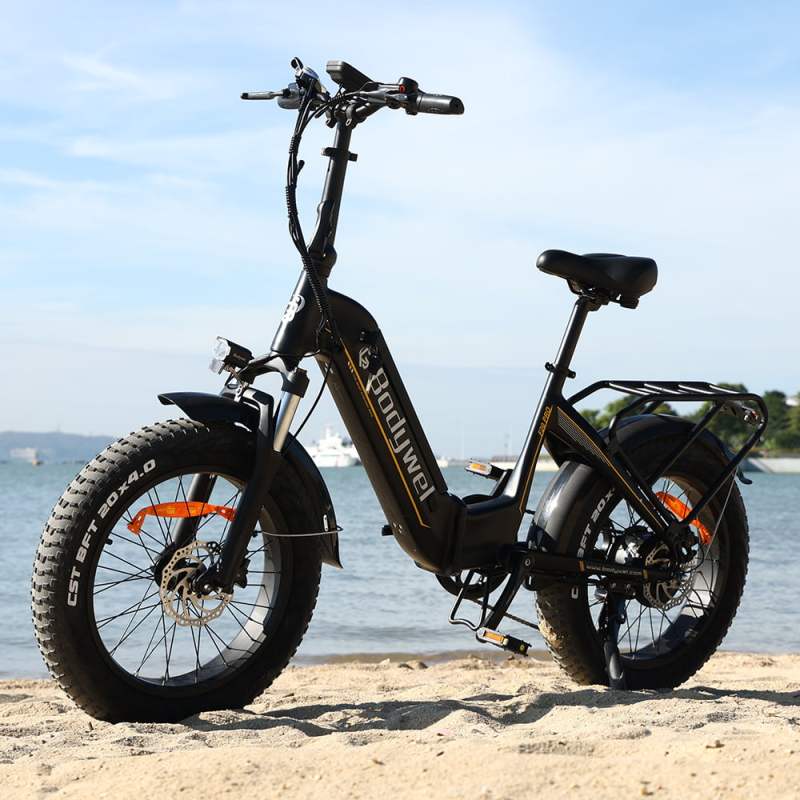 Ebike Bodywel® F20 PRO ze składanymi grubymi oponami – Maksymalny zasięg 120 KM – Silnik 250 W – Akumulator 720 Wh