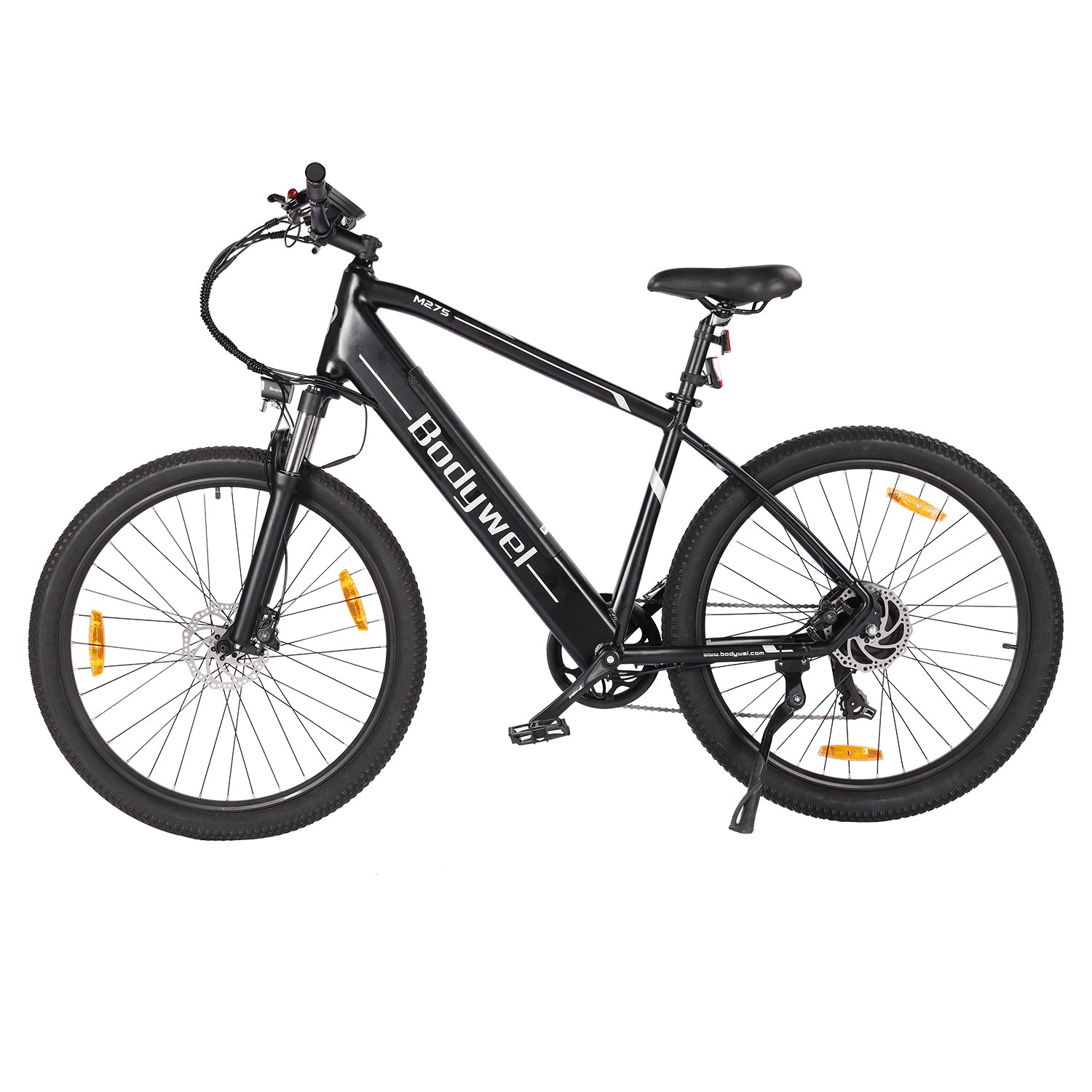 BodyWel® M275 Mountain E-Bike – Max. 120 km Reichweite – 250 W Motor – 561 Wh Akku