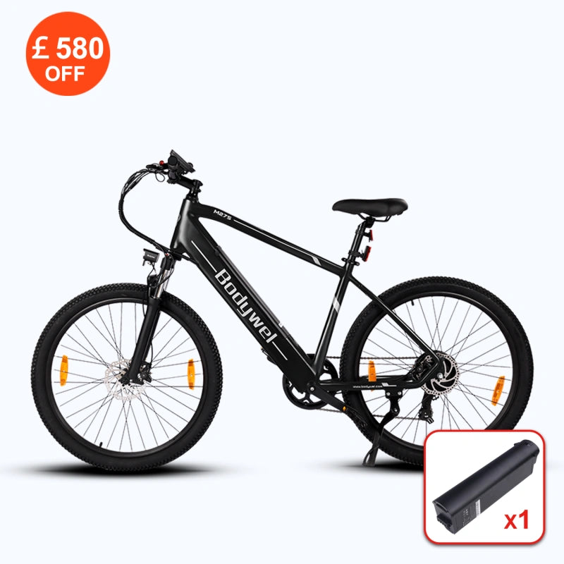 Bodywel M275 Electric Mountain Bike 250W Motor  74 Miles Range