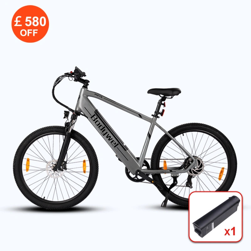 Bodywel M275 Electric Mountain Bike 250W Motor  74 Miles Range