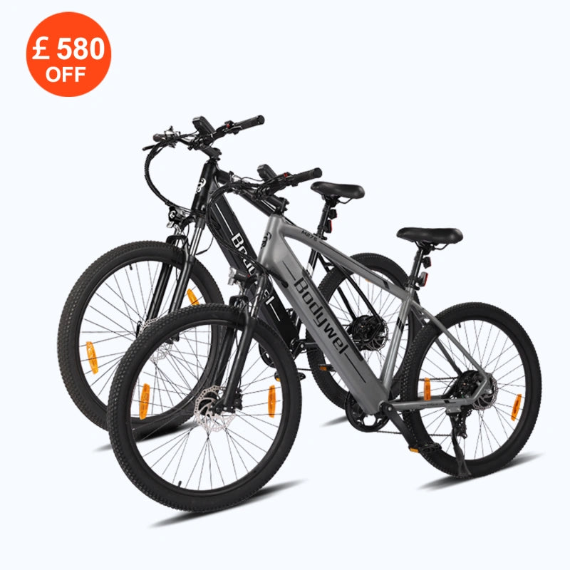 Bodywel M275 Electric Mountain Bike 250W Motor  74 Miles Range