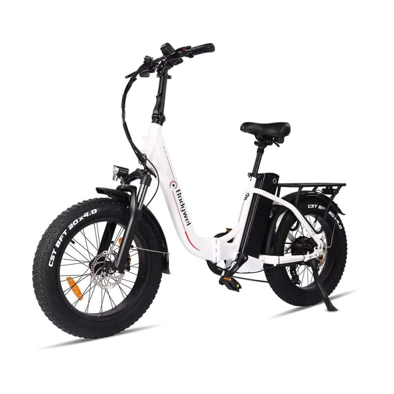 Bodywel® F20 Foldable Fat Tyre Ebike – Max 120KM Range – 250W Motor – 749Wh Battery