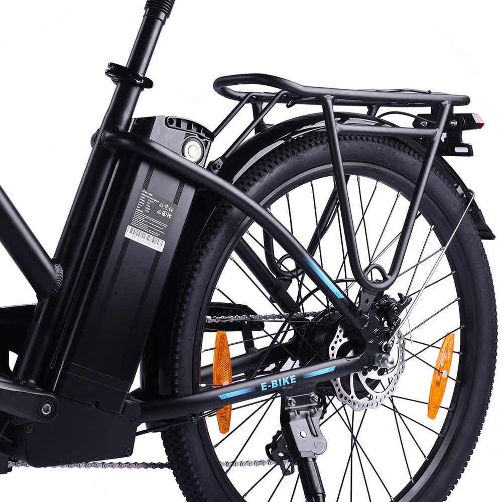 BodyWel® A26 E-Bike für Damen – 100 km Reichweite, elektrisches Damenfahrrad