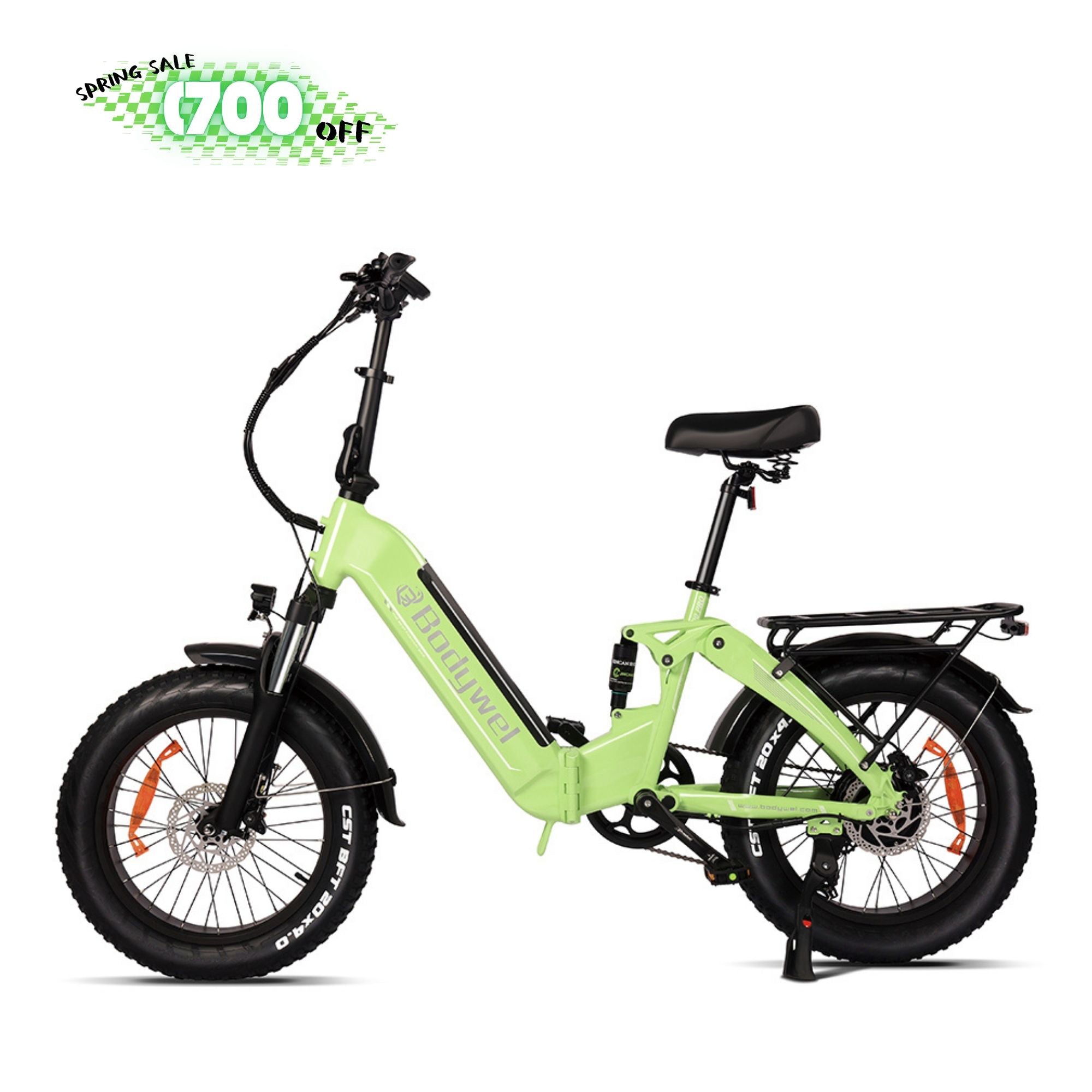 Bodywel F20 Pro Folding Fat Tire E-Bike