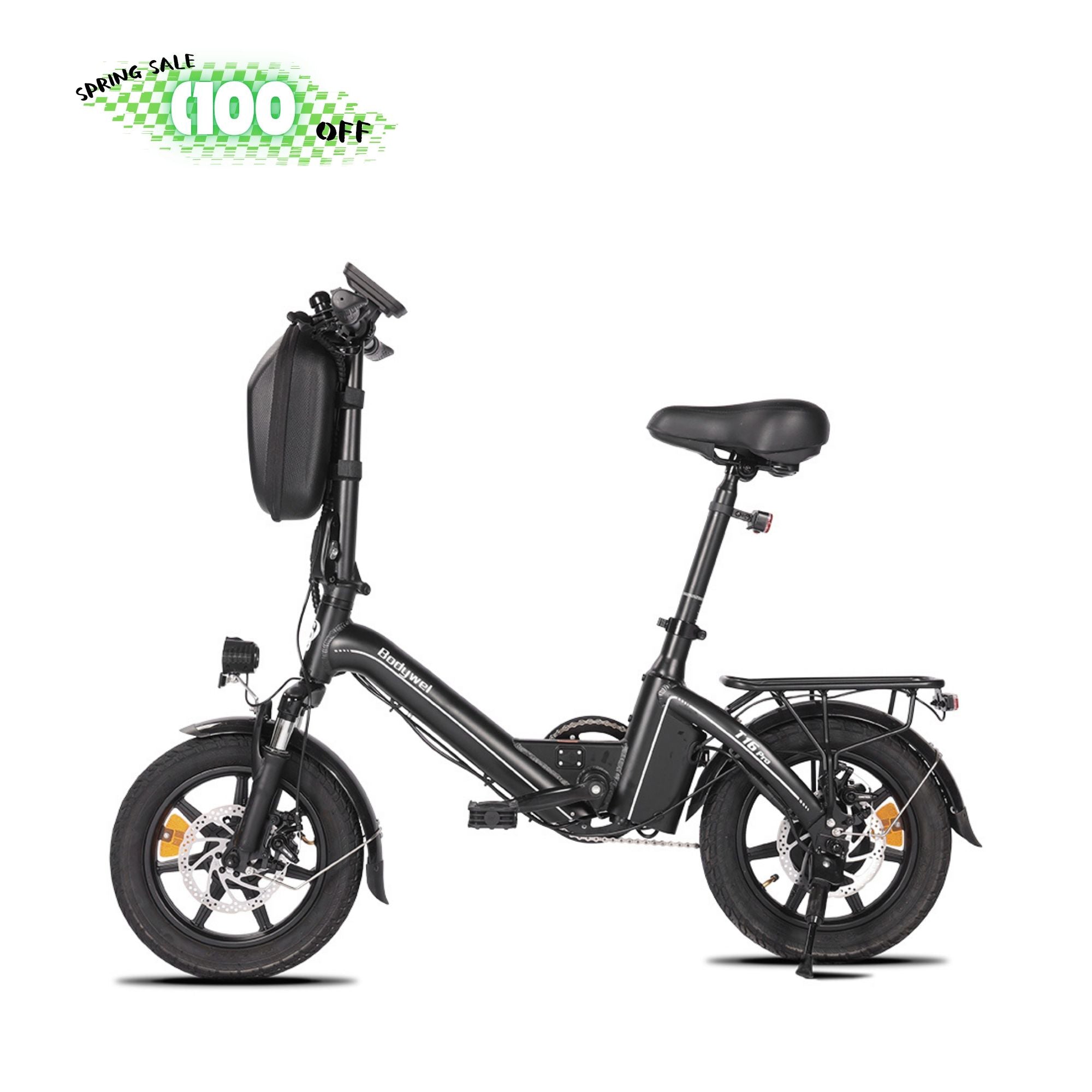 Bodywel T16 Pro Mini Foldable E-Bike