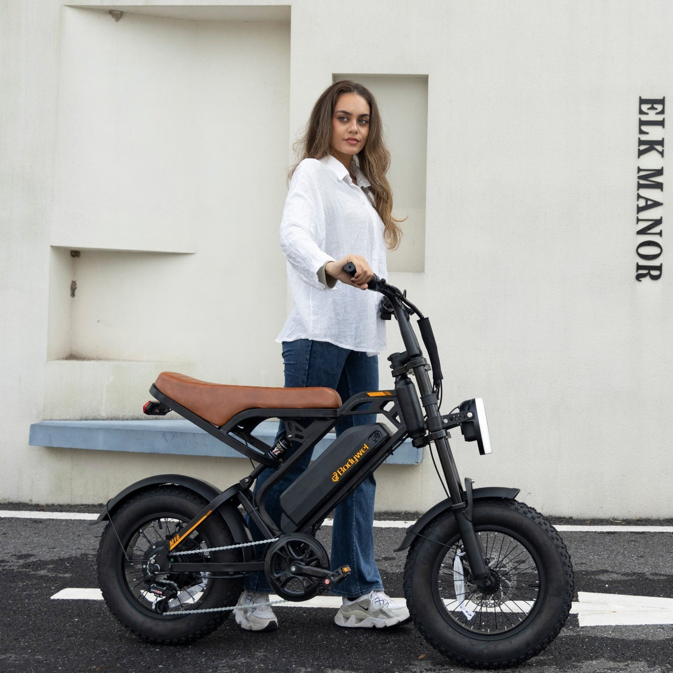 Bodywel M16 Vintage Fat Tire E-Bike