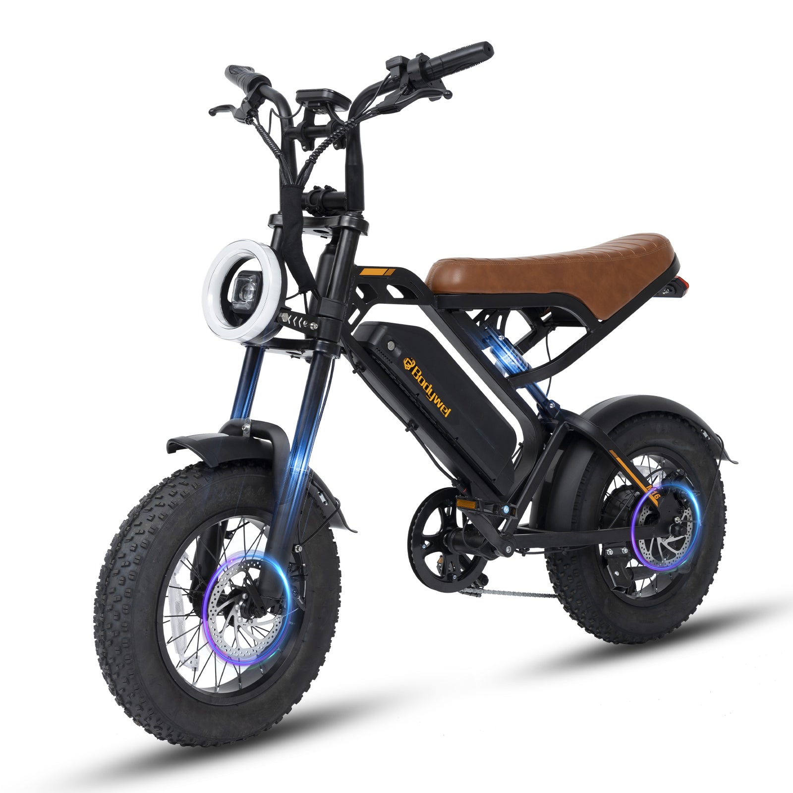 Bodywel M16 Vintage Fat Tire E-Bike