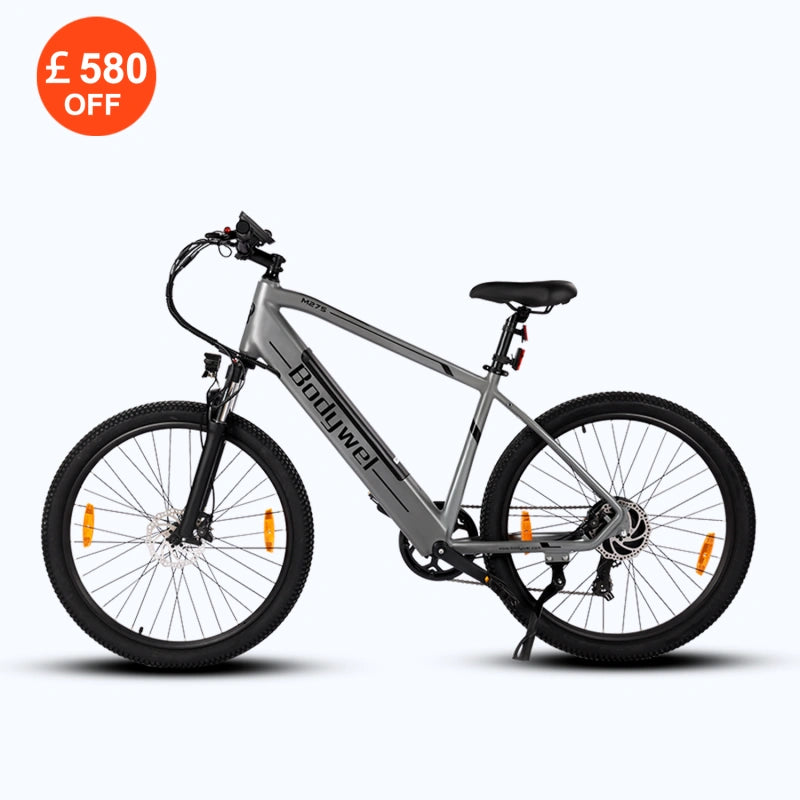 Bodywel M275 Electric Mountain Bike 250W Motor  74 Miles Range