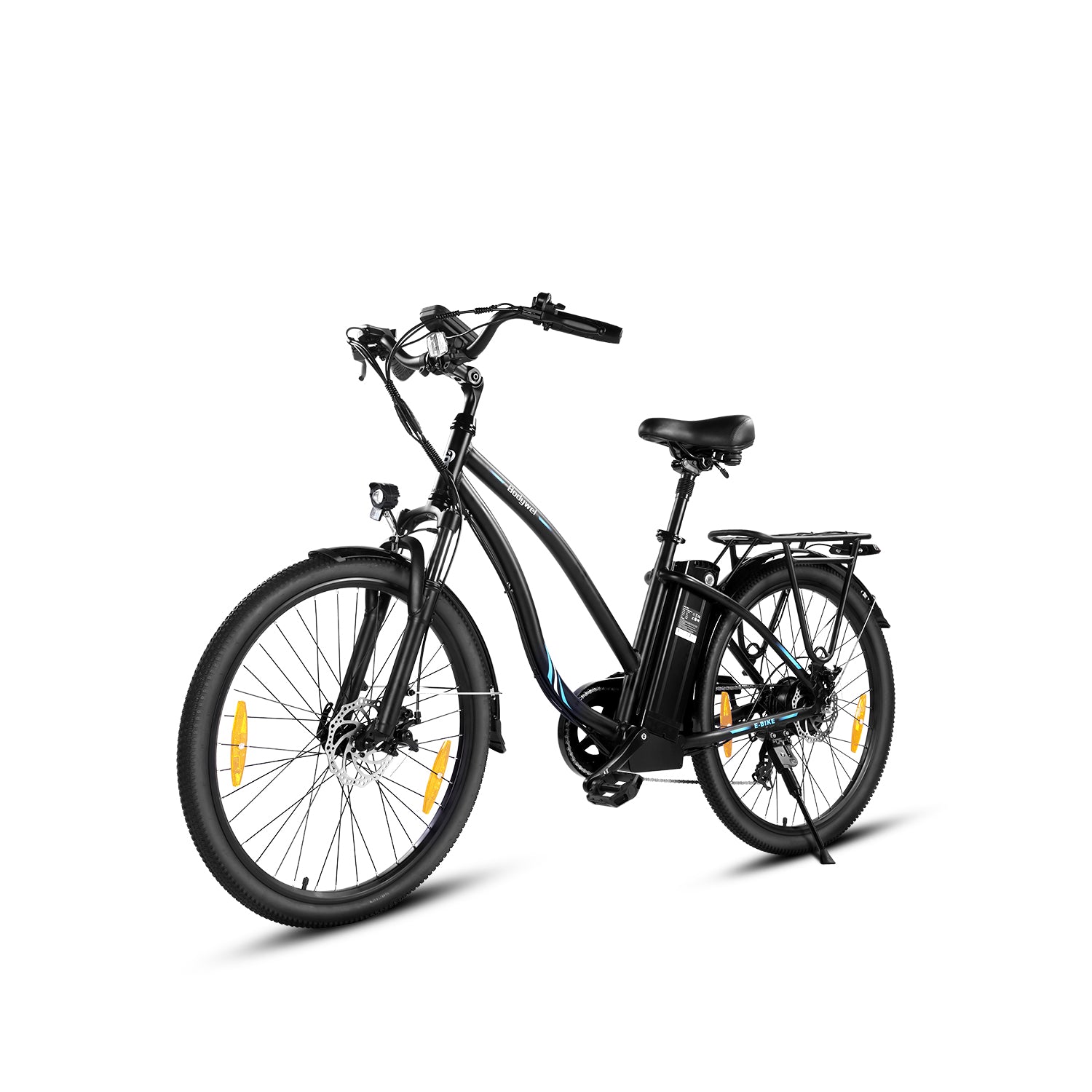 BodyWel® A26 E-Bike für Damen – 100 km Reichweite, elektrisches Damenfahrrad