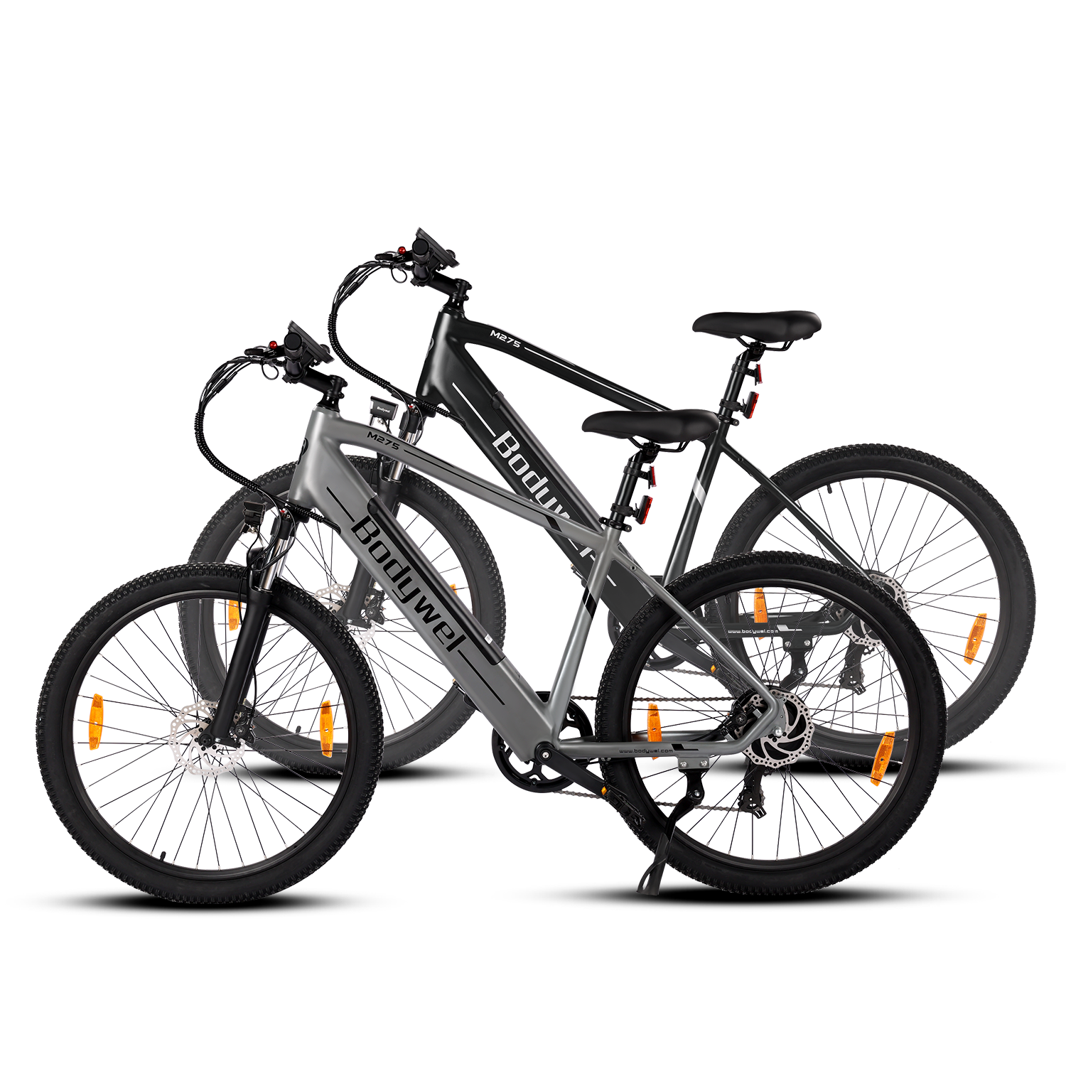 BodyWel® M275 Mountain E-Bike – Max. 120 km Reichweite – 250 W Motor – 561 Wh Akku