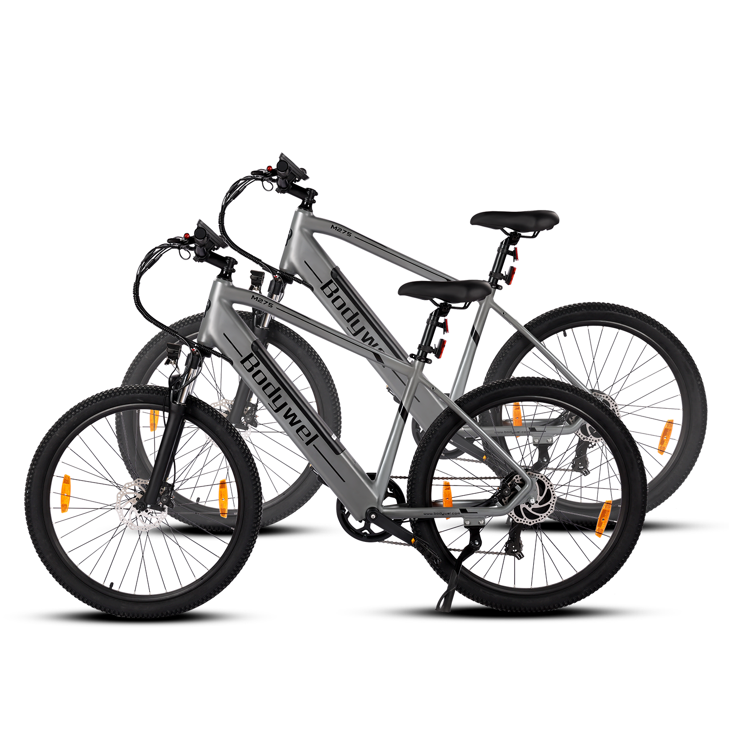 BodyWel® M275 Mountain E-Bike – Max. 120 km Reichweite – 250 W Motor – 561 Wh Akku