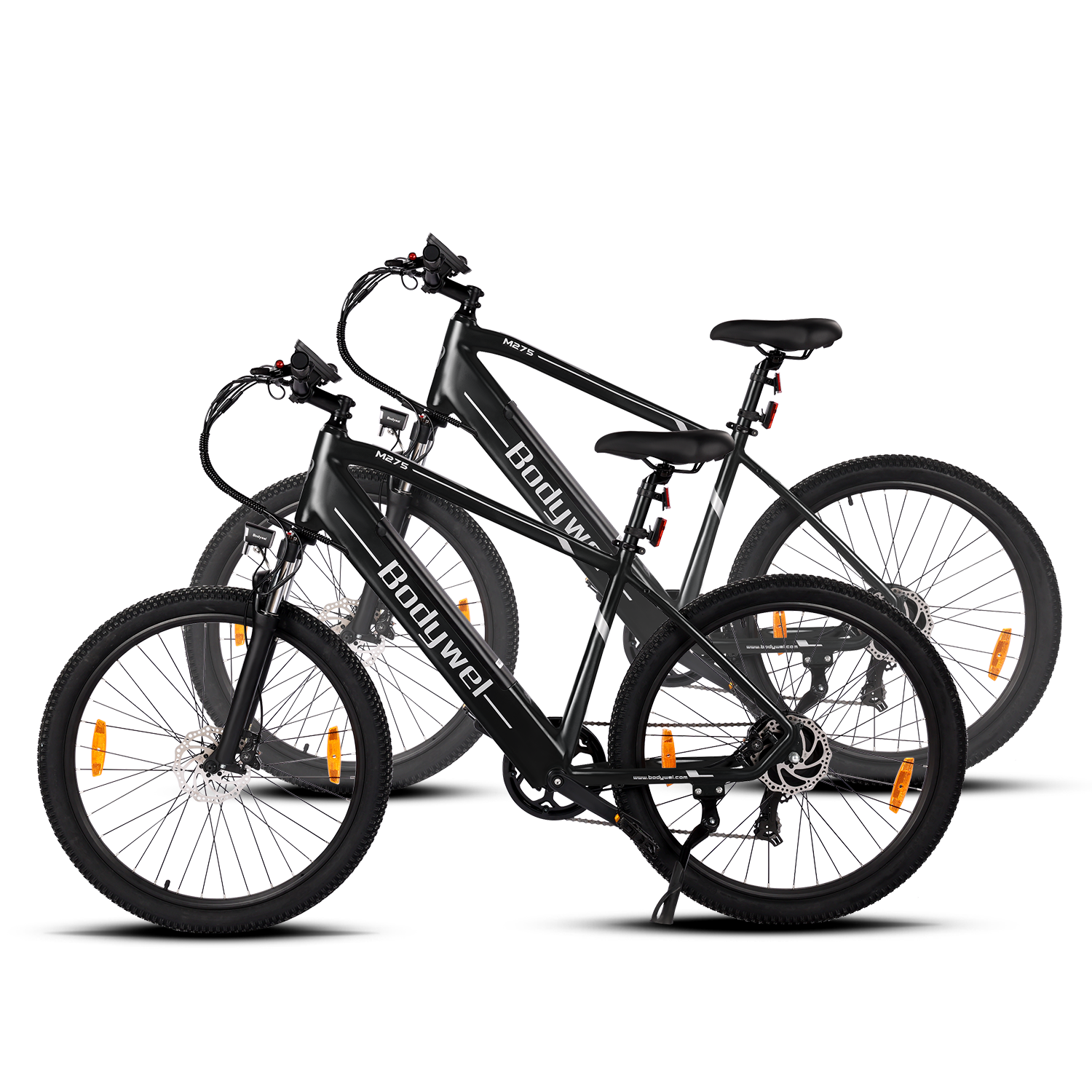 BodyWel® M275 Mountain E-Bike – Max. 120 km Reichweite – 250 W Motor – 561 Wh Akku