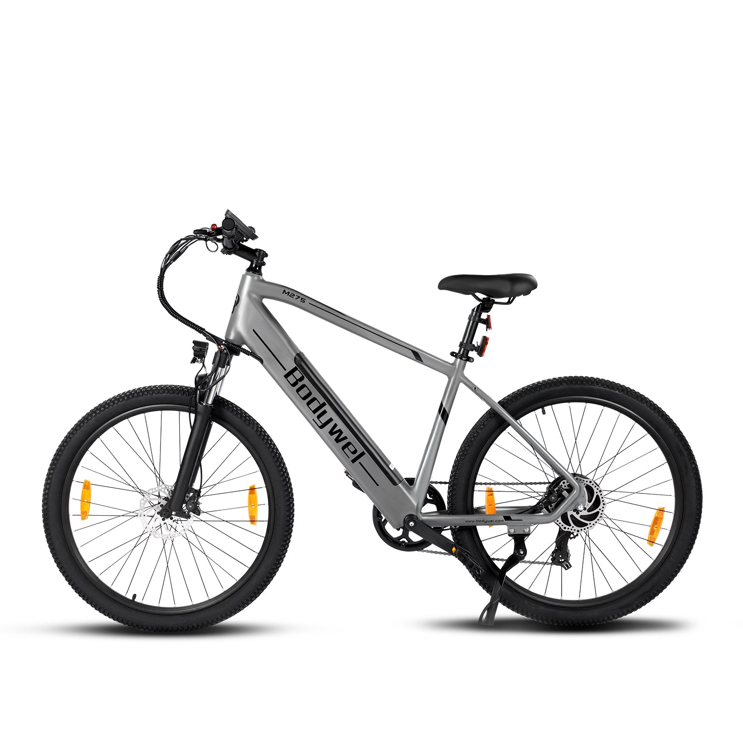 BodyWel® M275 Mountain E-Bike – Max. 120 km Reichweite – 250 W Motor – 561 Wh Akku