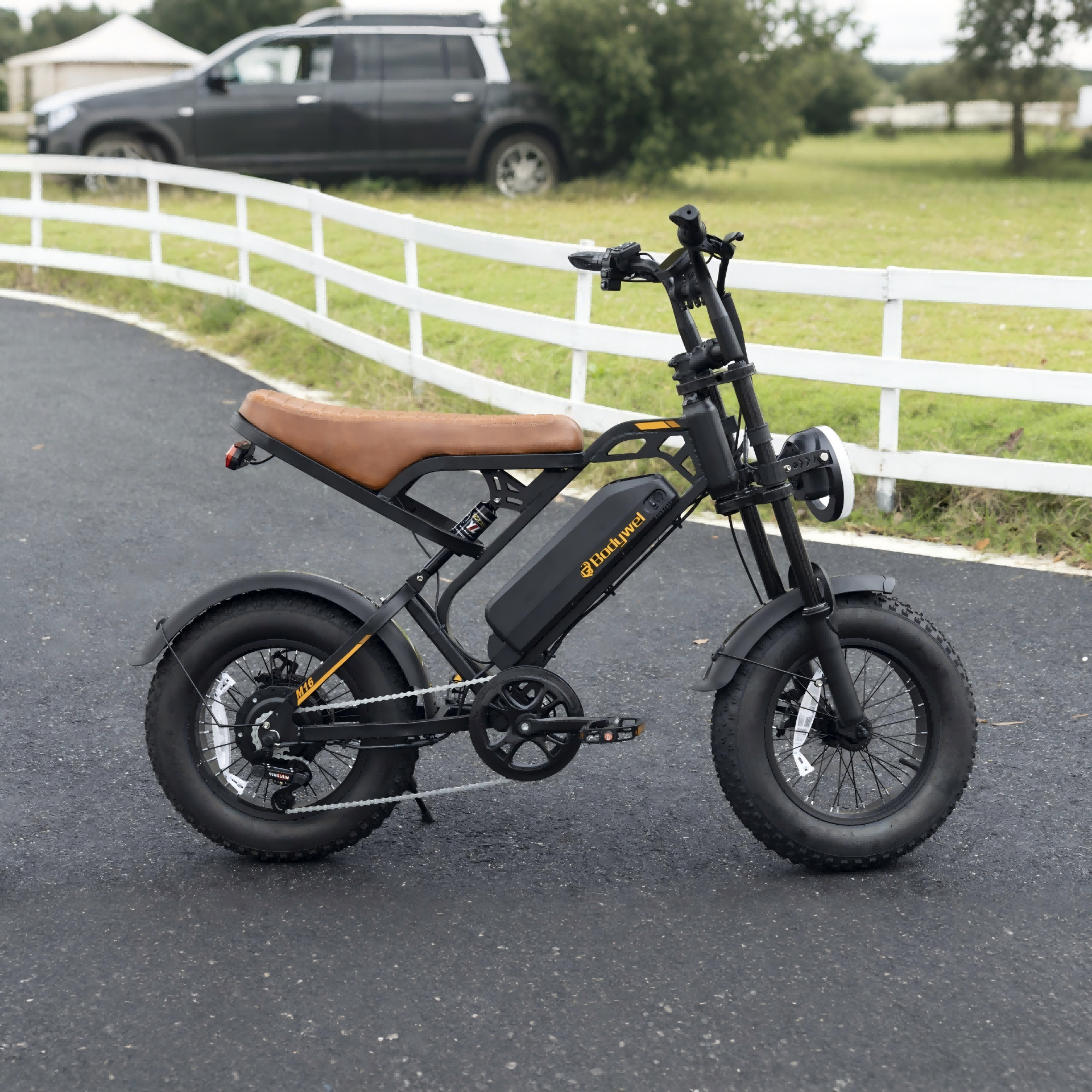 Bodywel M16 Vintage Fat Tire E-Bike