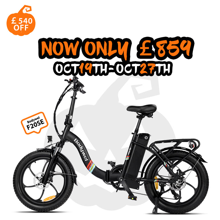 Bodywel F20 SE Foldable Fat Tyre Electric Bike